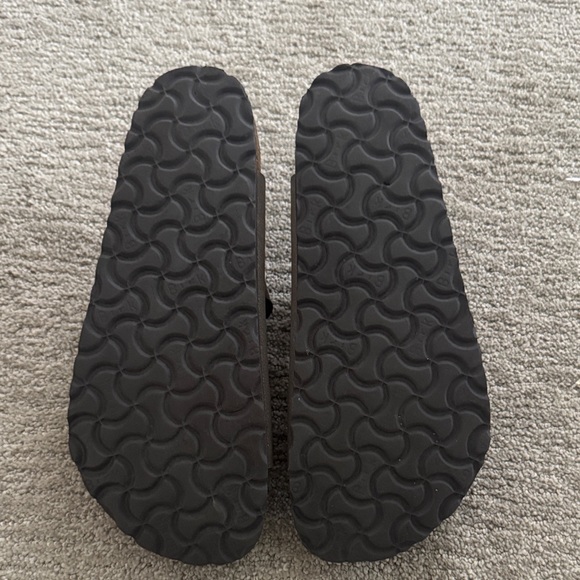 Birkenstock Dark Brown Triple Strap Sandals - Picture 2 of 5